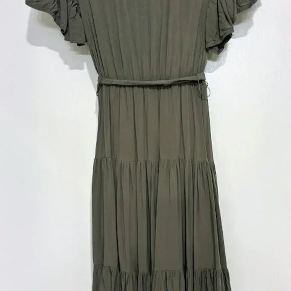 Petal & Pup Barker Dress, S, Olive - Picture 7 of 10